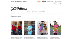 Desktop Screenshot of gotopatterns.com